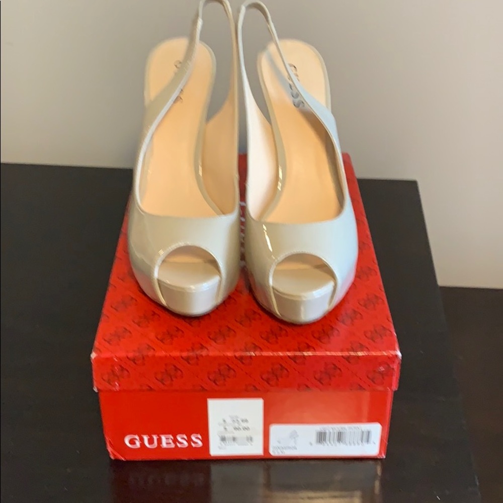 Guess platform heels